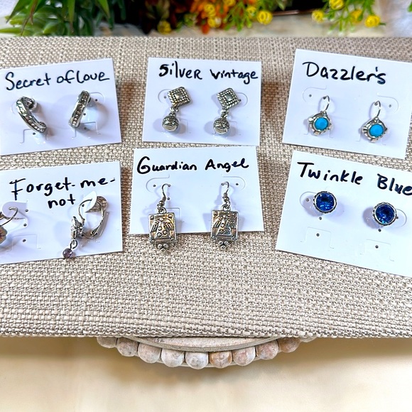 Pick your pair $25 Brighton Earrings drop dangle studs hard to find - Picture 1 of 6